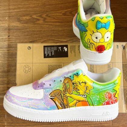 The Simpsons Air Force 1 Custom