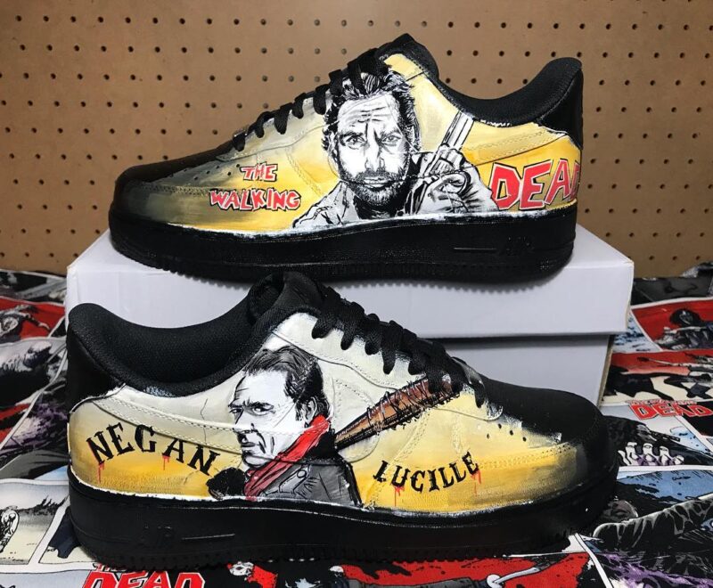 The Walking Dead Air Force 1 Custom