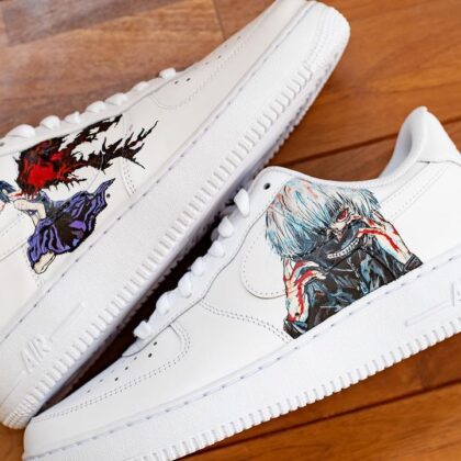 Tokyo Ghoul - Touka x Kaneki Air Force 1 Custom