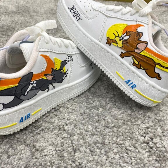 Tom And Jerry Air Force 1 Custom