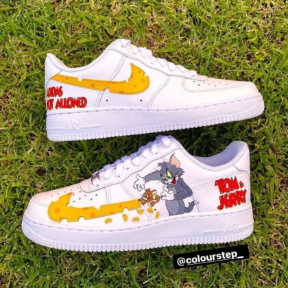 Tom And Jerry Air Force 1 Custom