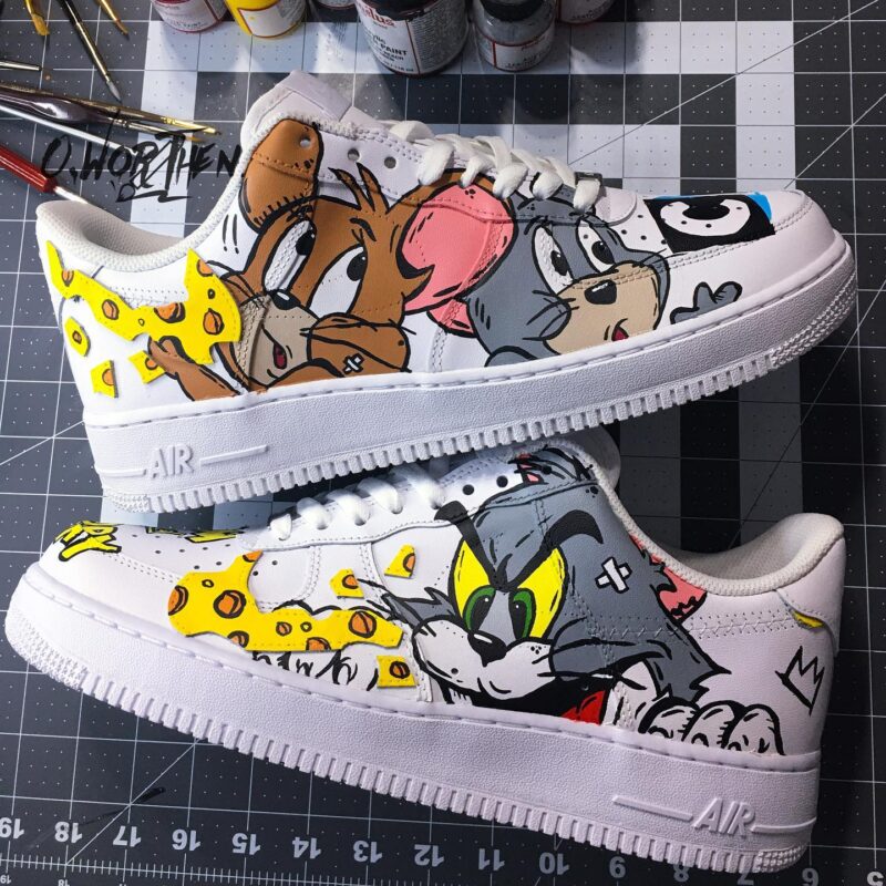 Tom and Jerry Air Force 1 Custom