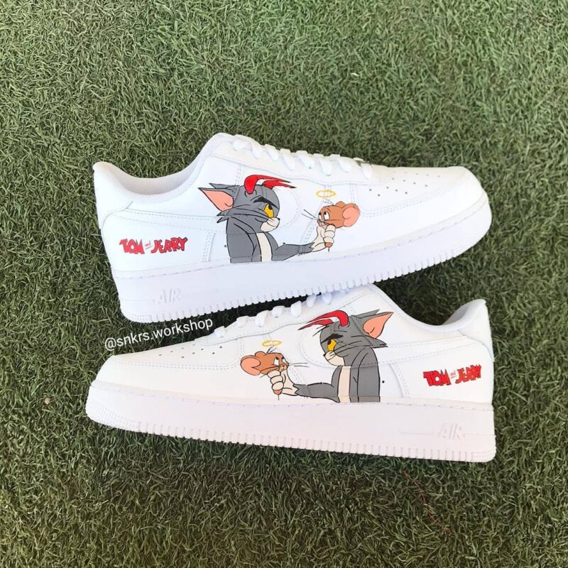 Tom and Jerry Air Force 1 Custom