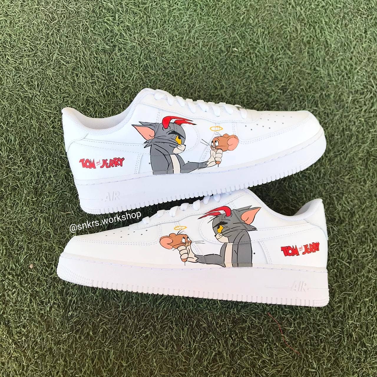 Custom Air Force 1 Tom And Jerry – shecustomize