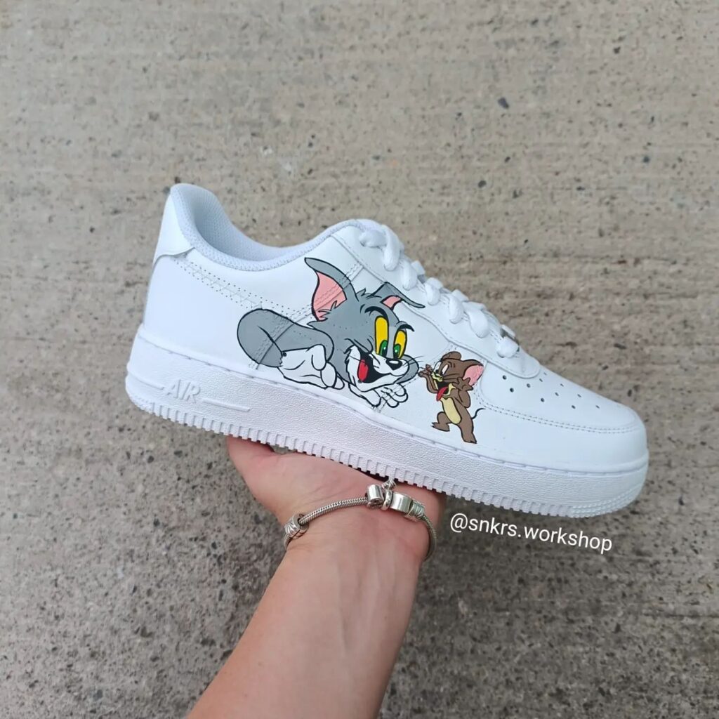 tom and jerry air force ones