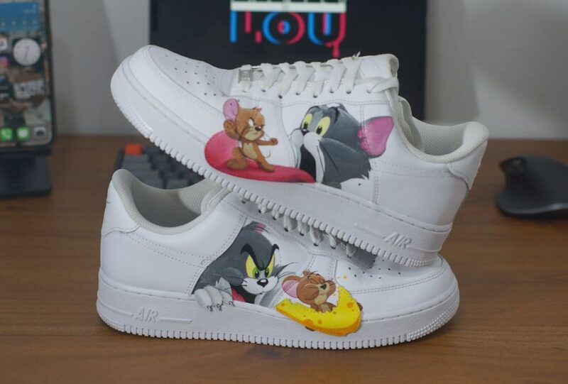 Tom and Jerry Air Force 1 Custom