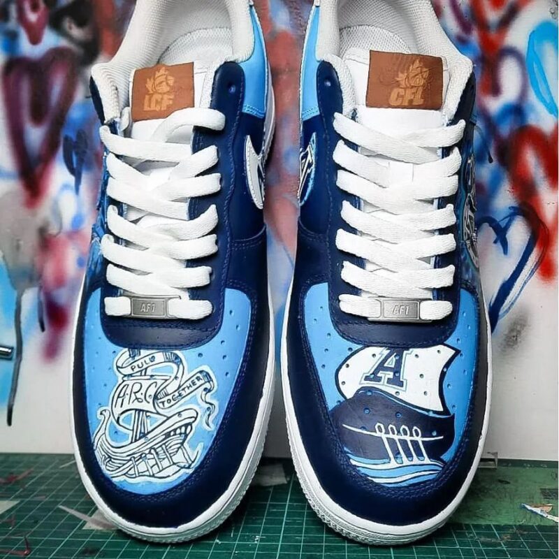 Toronto Argonauts Air Force 1 Custom - Image 3