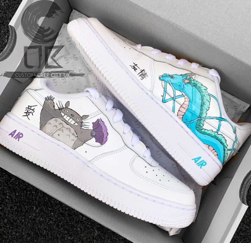 Totoro x Haku Air Force 1 Custom