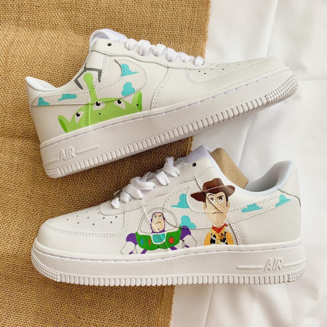 custom toy story air forces