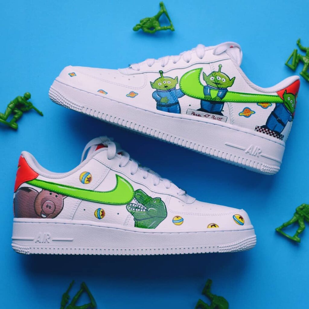 custom toy story air forces