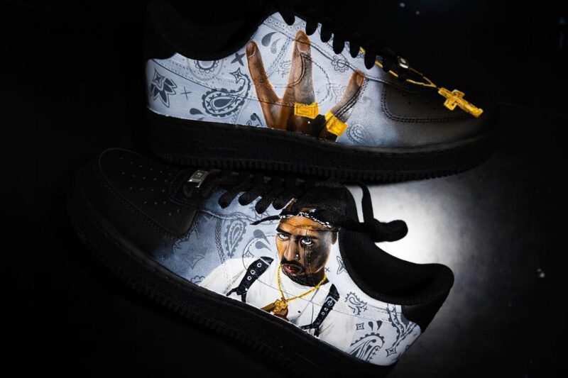 Tupac Air Force 1 Custom