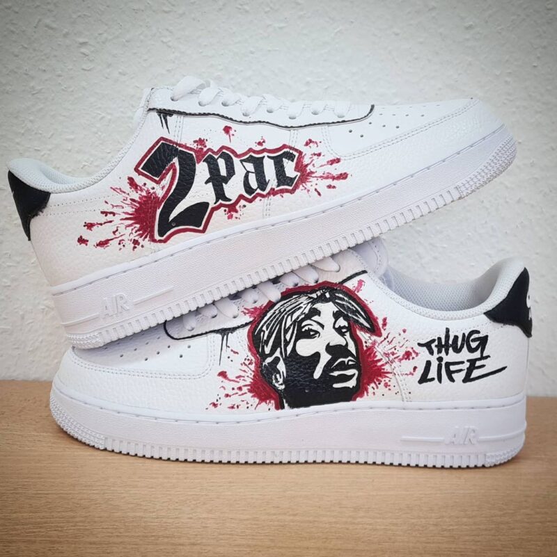 Tupac Air Force 1 Custom