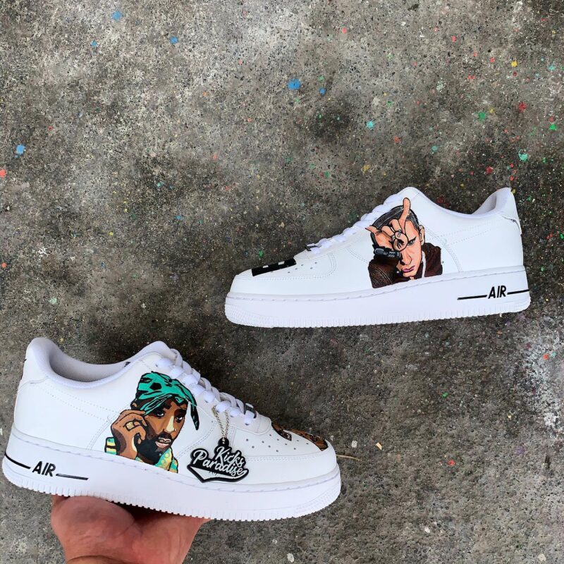 Tupac x Eminem Air Force 1 Custom