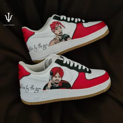 Tupac x Sidhu Moose Wala Air Force 1 Custom