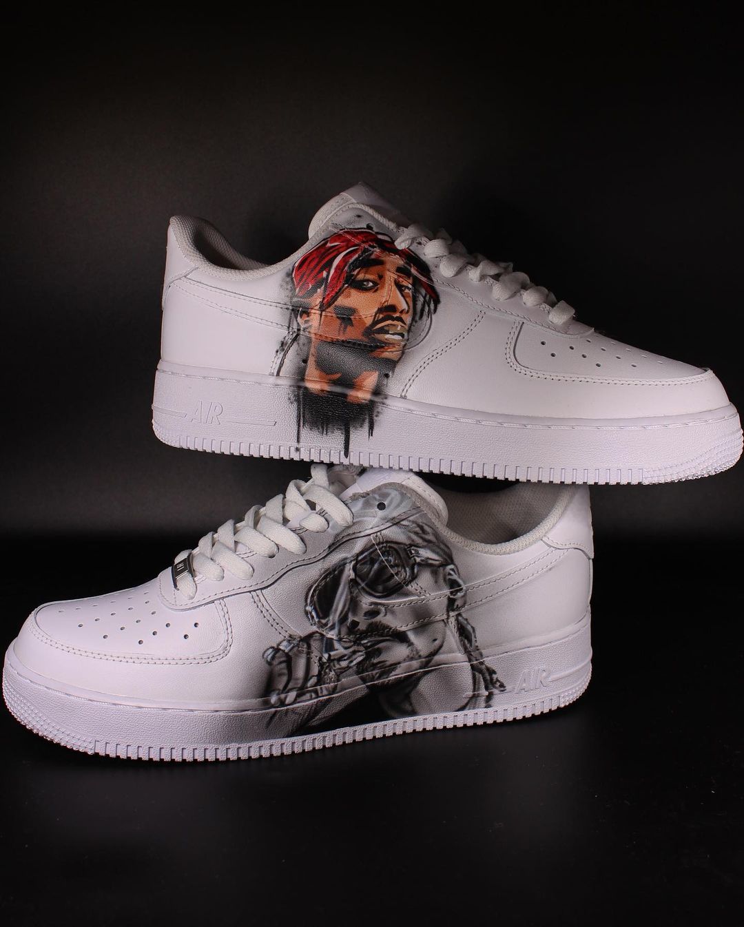 Nike Air Force 1 Tupac Custom Sneaker