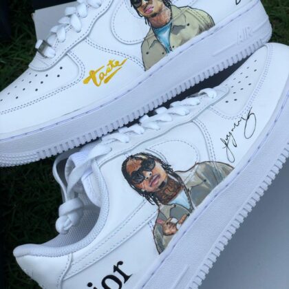 Tyga Air Force 1 Custom