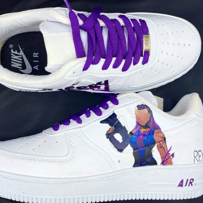 Valorant x Reyna Air Force 1 Custom