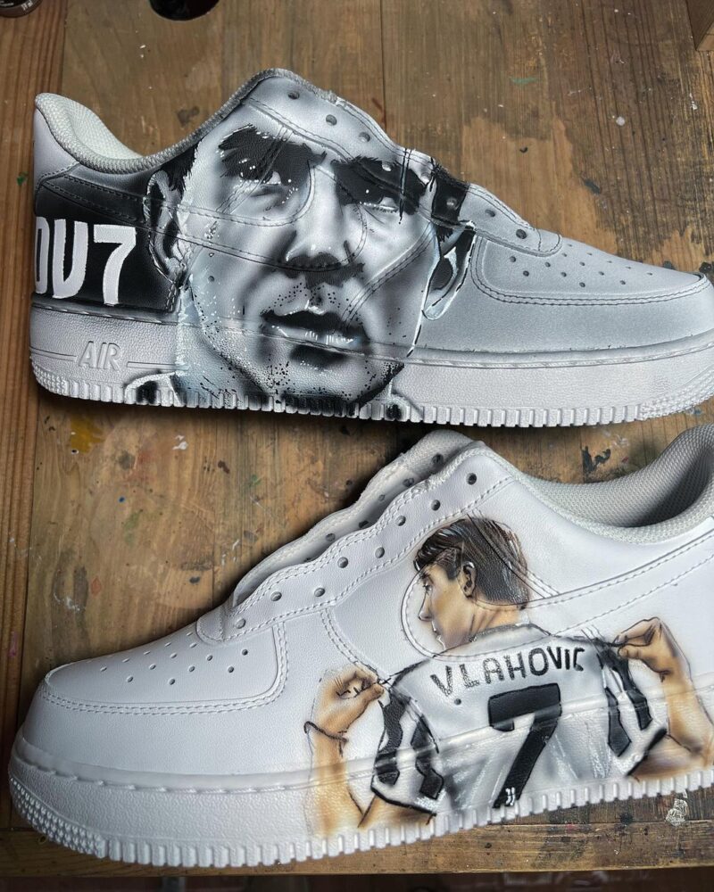 Vlahovic Air Force 1 Custom - Image 3