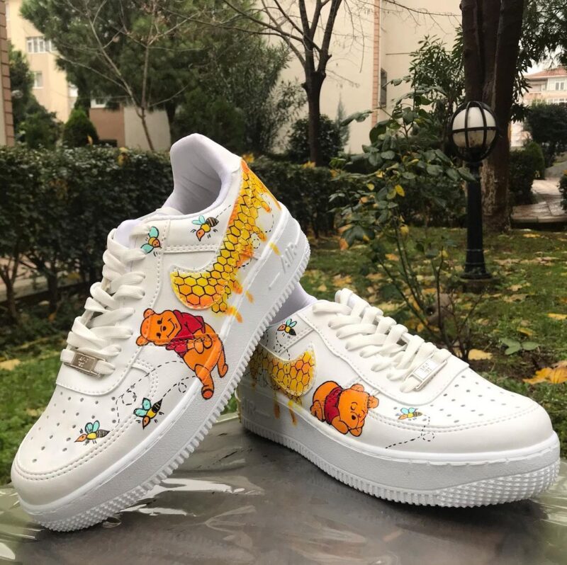 Winnie the Pooh Air Force 1 Custom - Image 3