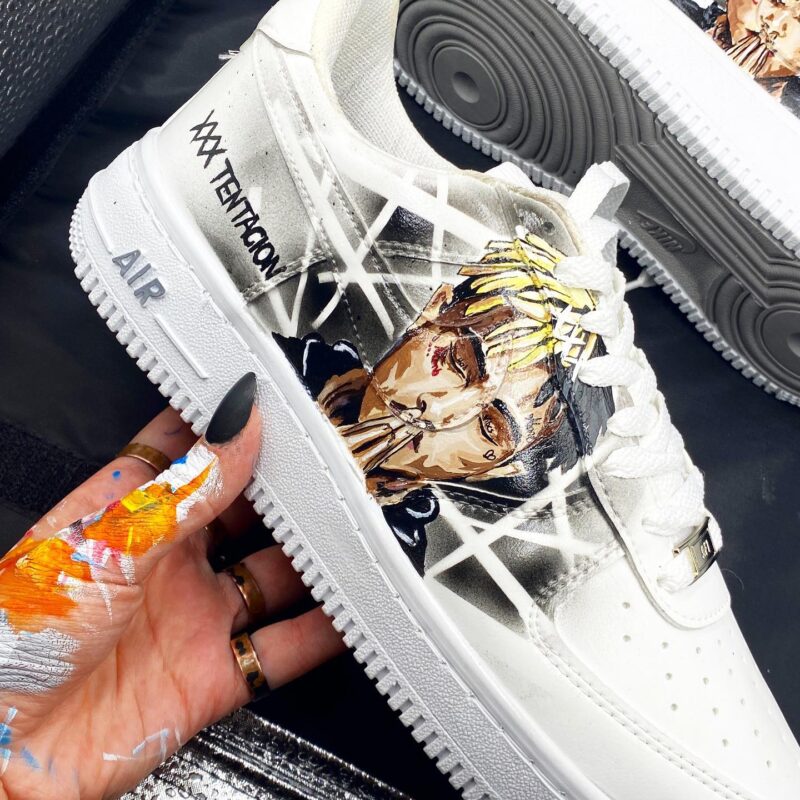 XXXTENTACION Air Force 1 Custom - Image 4