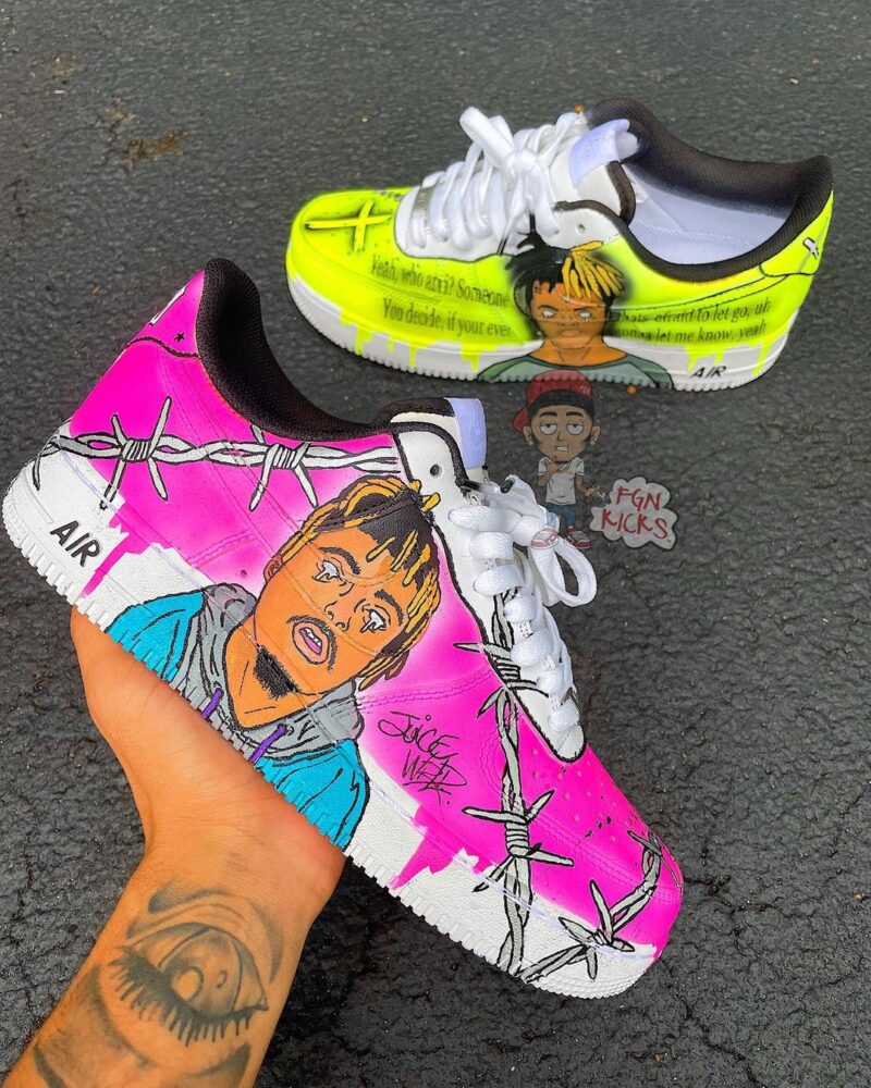 XXXTENTACION x Juice WRLD Air Force 1 Custom