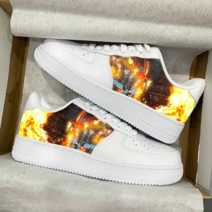 Anime Fire Force Air Force 1 Custom