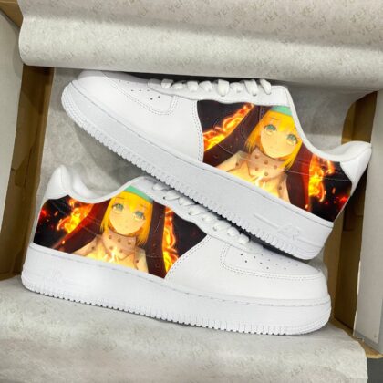 Anime Fire Force Air Force 1 Custom