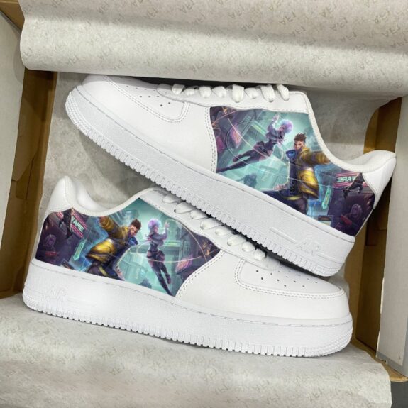 Cyberpunk Edgerunners Air Force 1 Custom,Falco,Cyberpunk Edgerunners Kiwi