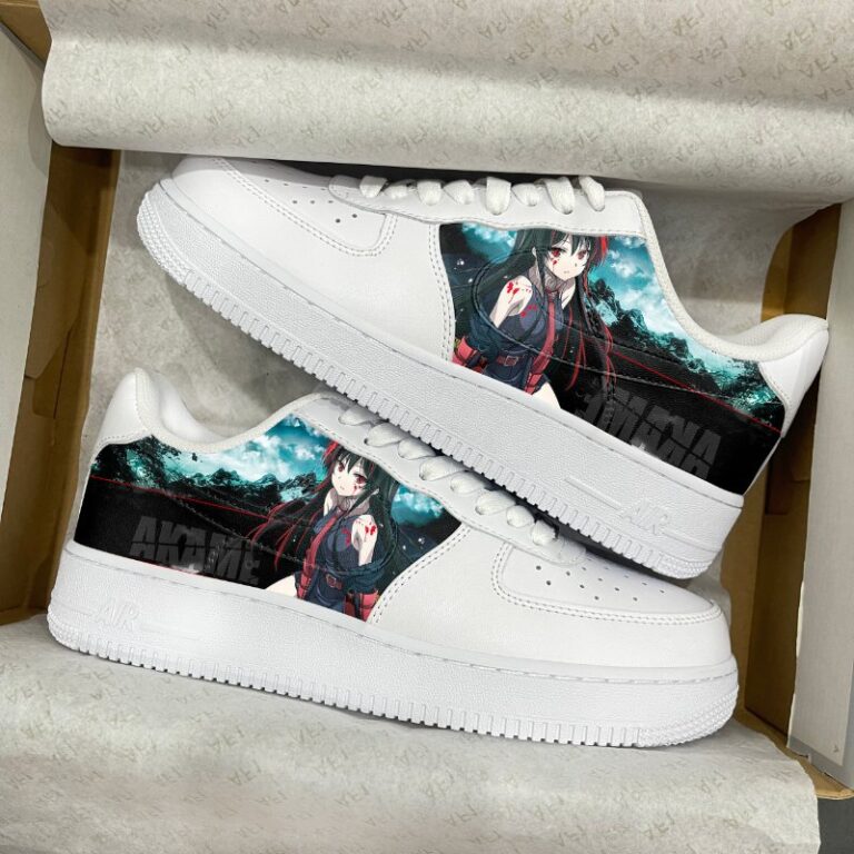 Akame ga Kill Air Force 1 Custom,Akame Ga Kill Chelsea,Mastema ,Kurome