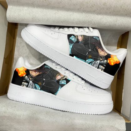 Anime Fire Force Air Force 1 Custom