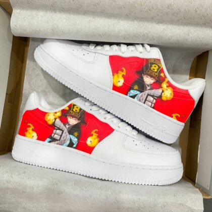 Anime Fire Force Air Force 1 Custom