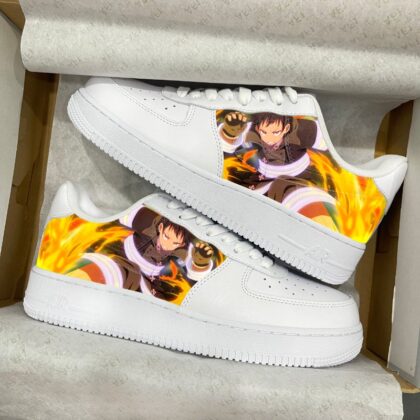 Anime Fire Force Air Force 1 Custom