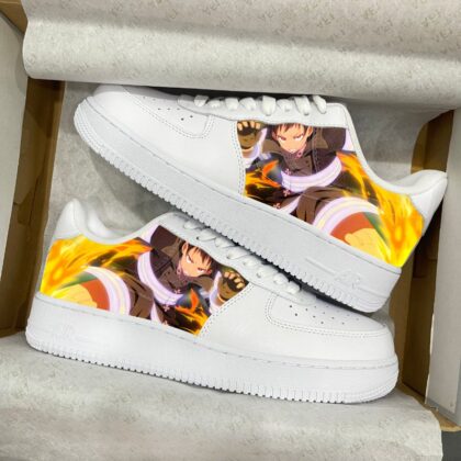 Anime Fire Force Air Force 1 Custom