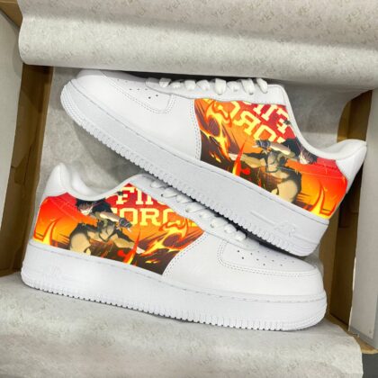 Anime Fire Force Air Force 1 Custom