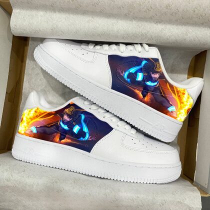 Anime Fire Force Air Force 1 Custom