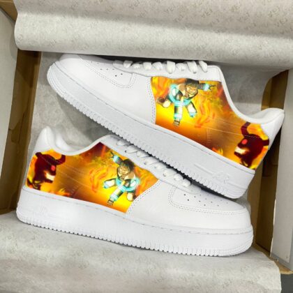 Anime Fire Force Air Force 1 Custom