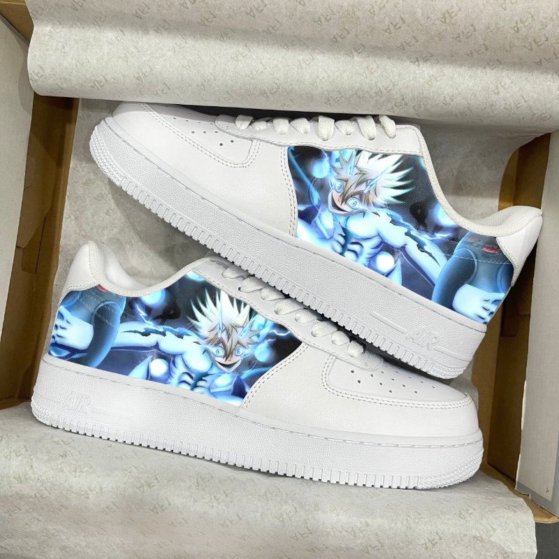 Black Clover Air Force 1 Custom,Damnatio Kira,Augustus Kira Clover