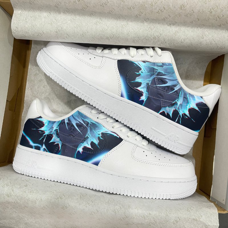 Hunter X Hunter Air Force 1 Custom,Nostrade Family,Neon Nostrade