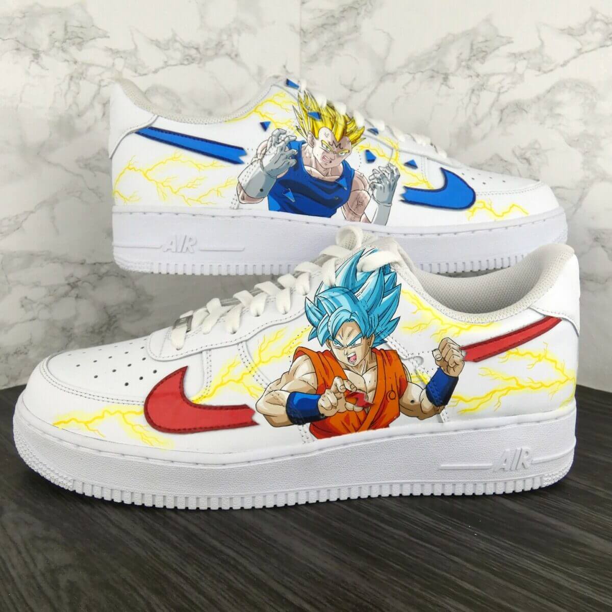 Dragon Ball – Goku x Vegeta Air Force 1 Custom