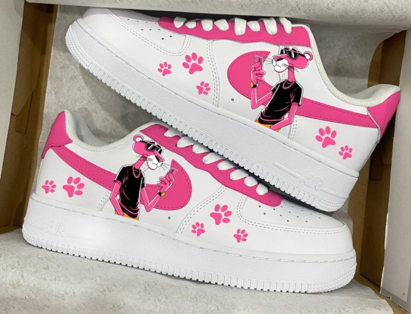 Pink Panther Custom Air Force 1