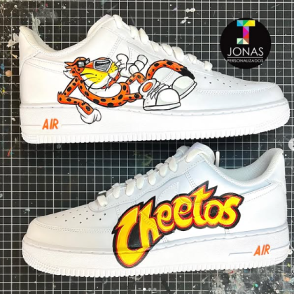 Flamin' Hot Cheetos Custom Air Force 1