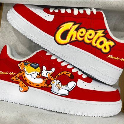 Flamin' Hot Cheetos Custom Nike Air Force 1